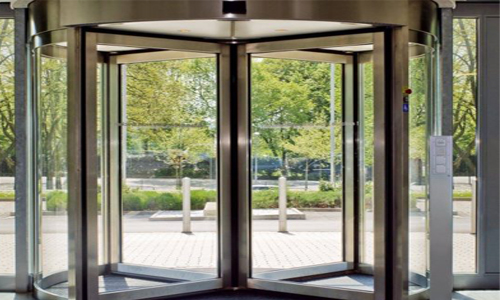 Glass Revolving Door Dubai
